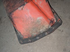 Case 411 Gas Tractor Engine Oil Pan Ji Case Part