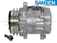 4615804 OEM Sanden Compressor Fits John Deere 27D 30G 35D 35G – 1 Year Warranty