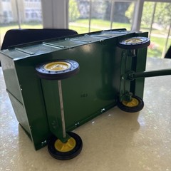 Vintage John Deere 5020 Diesel Tractor With Trailer (Agriculture)