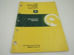 John Deere 210G 240G 260G Trimmer Edger Brush Cutter Operator’s Manual OMM95191