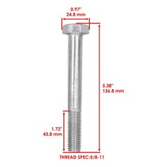 Bob-Tach Mounting System Lower Repair Kit For Bobcat T110 T450 T550 T590 T595