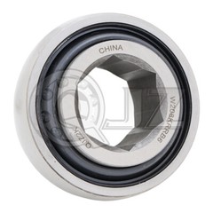 [1-Pack] W208KRRB6 Special Agricultural Bearing [1-3/8″ Hex Bore x 80 mm OD]