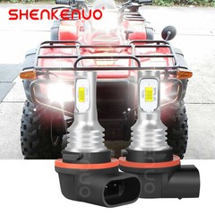 2 Bright 6000K LED light bulb for Polaris ATV 2010 SPORTSMAN 300 Headlight: USA