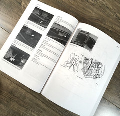 Case 1835C Skid Steer Uni-Loader Service Manual Parts Catalog Set Shop Book