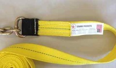 (8)-GATOR 8 Point Lasso 5/16 x 12 Inch 19.6K Rollback Tie Down Flatbed Tow Truck