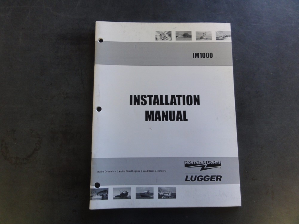 Northern Lights Lugger IM1000 Installation Manual