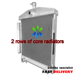 2 Rows Aluminum Radiator for Lincoln Welder 200 250 AMP SA200 SA250 G1087 H19491