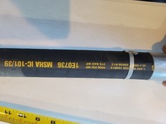 GENUINE OEM CAT HYDRAULIC HOSE ASSEMBLY 2081572 16 inches x 1 inch