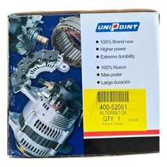 Unipoint Alternator 400-52061 QTY 1 Made in Taiwan