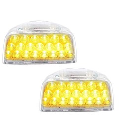 2 Pcs Kit Turn Signal Lights for Peterbilt 357 359 365 378 379 Trucks, 31 LED