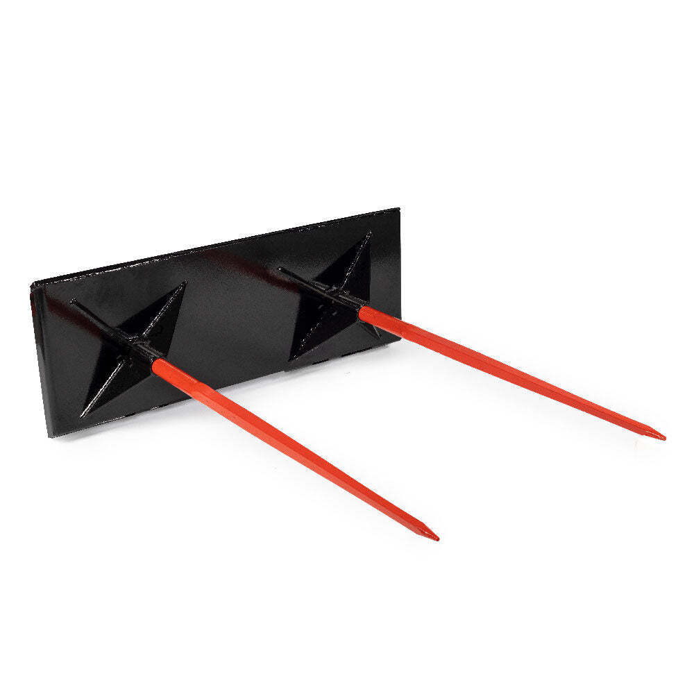 Titan Attachments Dual Prong 49″ Hay Bale Spear Attachment, SSQA