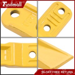 Findmall 2PC Mini Excavator Bucket Teeth Accessories for Narrow Bucket