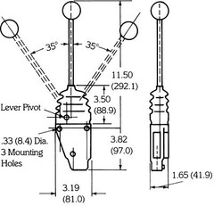Buyers Products Black Remote Control System For Dump Body And Pto Applications