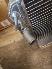 3 Row Aluminum Radiator ~ Yanmar YM2001 YM2010 2020 2310 2202 2402 129350-44500