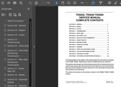 NEW HOLLAND TD5040 TRACTOR MANUAL SERVICE REPAIR SHOP PDF USB