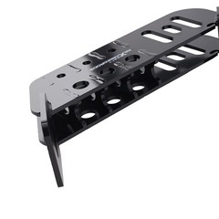 2in Skid Hitch Attachment for Skid Steer Loader Steel Black 5000 LBS Tongue 1Pc