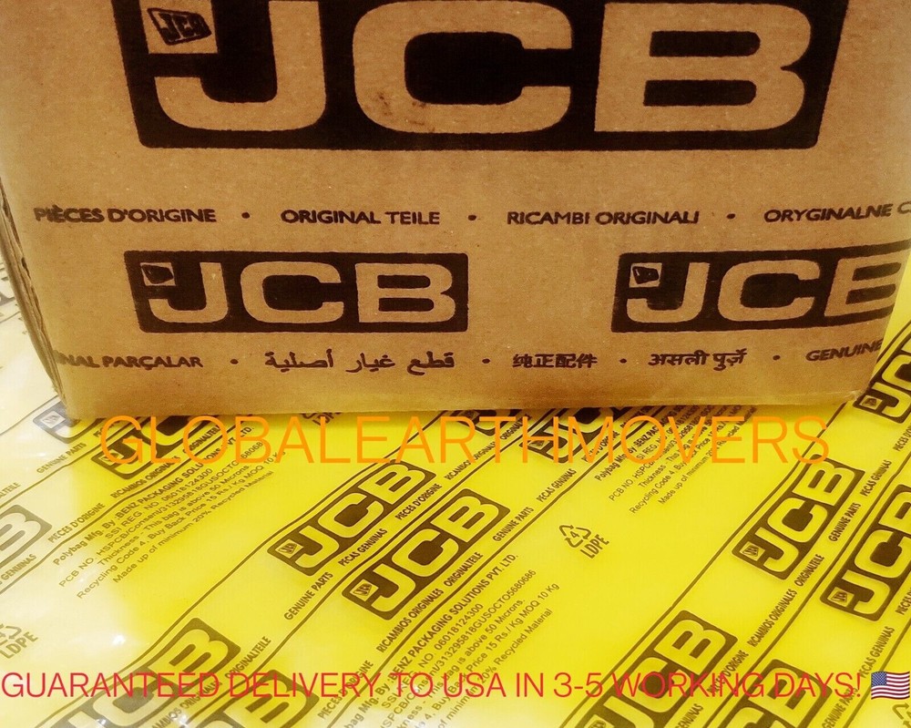 JCB PARTS-GENUINE PLASTIC LOCK SPACER 12.0 MM THK PACK OF 2(PART NO: 336/E0916)
