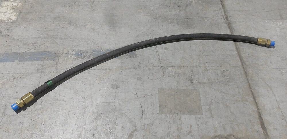 New Strato/Parker 2Q05 275-10 Hydraulic Hose Assembly 3 Feet 8 Inches 2Q0527510