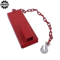 Forklift Trailer Hitch 2 Inch Receiver Attachment Pallet Forks Towing Adapter