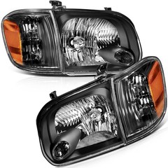 Headlight Assembly Driver&Passenger Toyota Sequoia 05-07 Tundra Double Cab 05-06