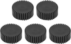 5pcs Universal Motorcycle Rubber Fuel Tank Cover Seal Gasket, Anti-Shock Buffer