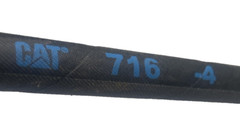 32″ of Caterpillar Cat 1E0716 Pilot Line Hydraulic Hose 1/4″ 0.250″ 6.4mm -4