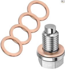 M14 x 1.5 Magnetic Oil Drain Plug, Stainless Steel Oil Pan Bolt Size: M14x1.5