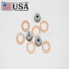 Fits Kubota V2203 V2403 V1902 V1702 V1505 4 CYL Injector Seal Kit 19077-53650 US