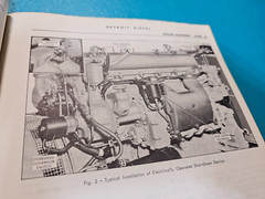 Original Factory Detroit Diesel Engines Service Manual In-Line 71 12- 1968