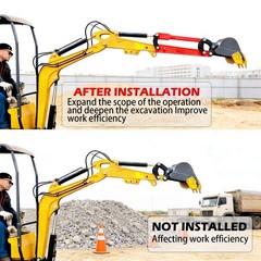 Excavator Arm Extension Kit for 0.8Tons-2tons Mini Excavator