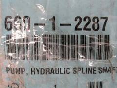 Vickers 382094-3, V10 1S6S 11C20R, Hydraulic Pump – TUG P/N 660-1-2287