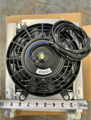 AGT Radiator Fan Hydraulic Oil Cooler Fan For 1-1.8ton Mini Excavator Attachment