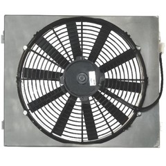 Z40096 Single 14″ Electric Fan & Shroud – 18 x 15 1/4 x 5 1/16