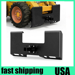 3/8″ Thick Skid Steer Mount Plate W/ 2″ Trailer Hitch Receiver Attachment
