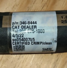 Cat 346-8444 XT-6 ES ToughGuard™ High Pressure Hose Assembly
