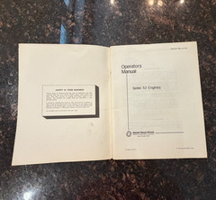 Detroit Diesel Allison Series 53 Owner Operator Maintenance Manual 1974 USA