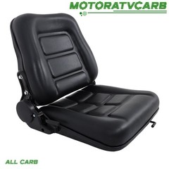ALL-CARB Universial Fold Down Seat With Adjustable Angle Slide Forklift And Back
