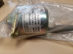 Kubota 1745460010 Solenoid Stop Fuel Shut Off Solenoid 3 Wire 45mm Made in Japan