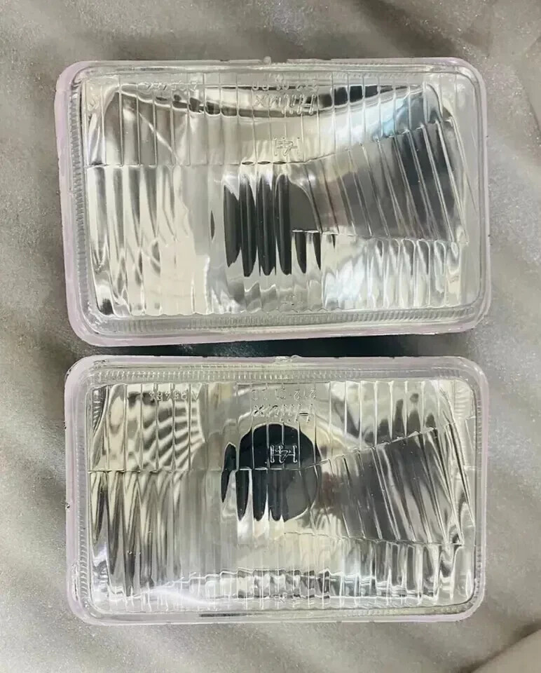 Suitable For John Deere Front Glass Headlight Lamp Beam Assy 2 Unit 100 X 155 Mm