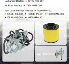 Carburetor Replacement for Honda TRX250 Recon 1997-2001 TRX250TE TRX250TM 2002-2