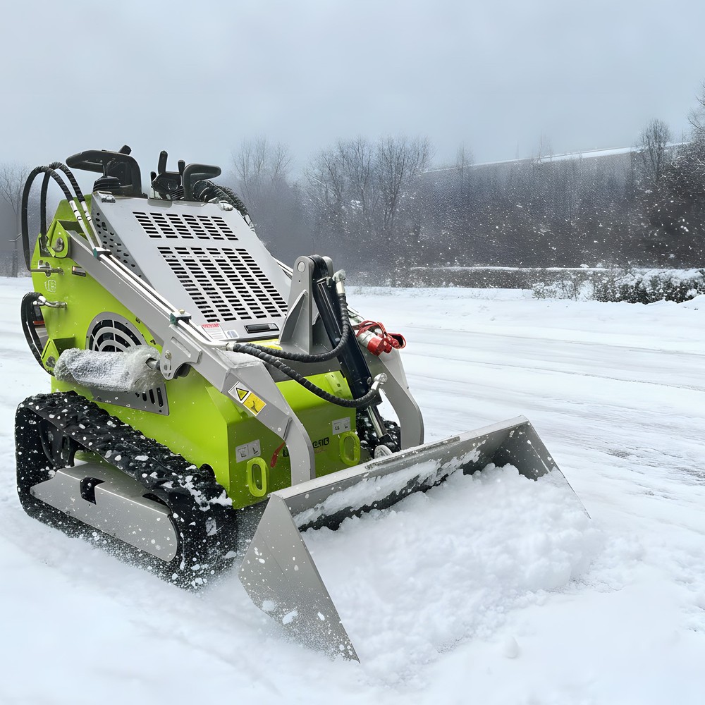 Upgraded 2026 Brand New 25HP Mini Skid Steer Track Loader Dual Pump USA Spot
