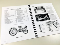 Ford N Series 9N 2N 8N 2Nan 9Nan 8Nan Tractor Technical Service Manual Shop Book