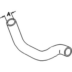 Lower Radiator Hose Fits 1700 1900 SBA310160350 SBA310160350-A