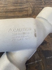 (YC15) Delavan 50 PSI 350 KPA 1″ Strainer “has Bad Rubber Seal”