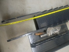 Wolverine FCM 31-32 In Inch Backhoe Excavator Thumb Attachments Weld On 6″ Wide