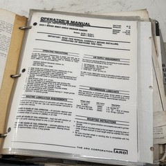 Vintage GM Factory Maintenance Repair Manual Gleco Ingersoll Rand Snap-on