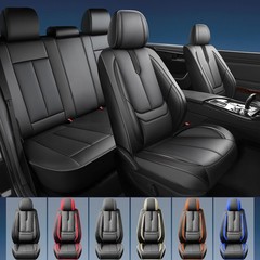 Toyota Corolla Seat Covers 2000-2026 Waterproof Leather Airbag Safe Front Black