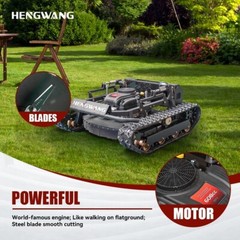 Remote Control Gasoline Lawn Mower All Terrain Outdoor Off-Road Reclamation