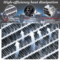 YN05P00035S001 Radiator Fit Kobelco SK160LC-6E SK210-6E SK200-6E SK230-6E SK235S