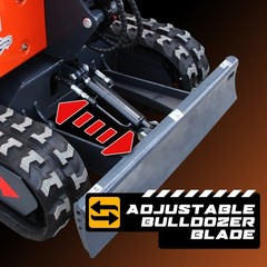 FREE SHIP 1Ton Mini Excavator B&S 13.5HP Crawler Hydraulic Digger